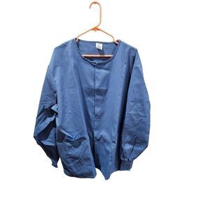Medline XXL scrub top item #345 blue
